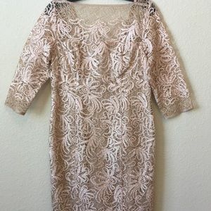 Lace cocktail dress